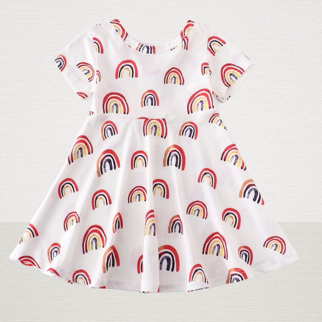 Rainbow Twirl Dress