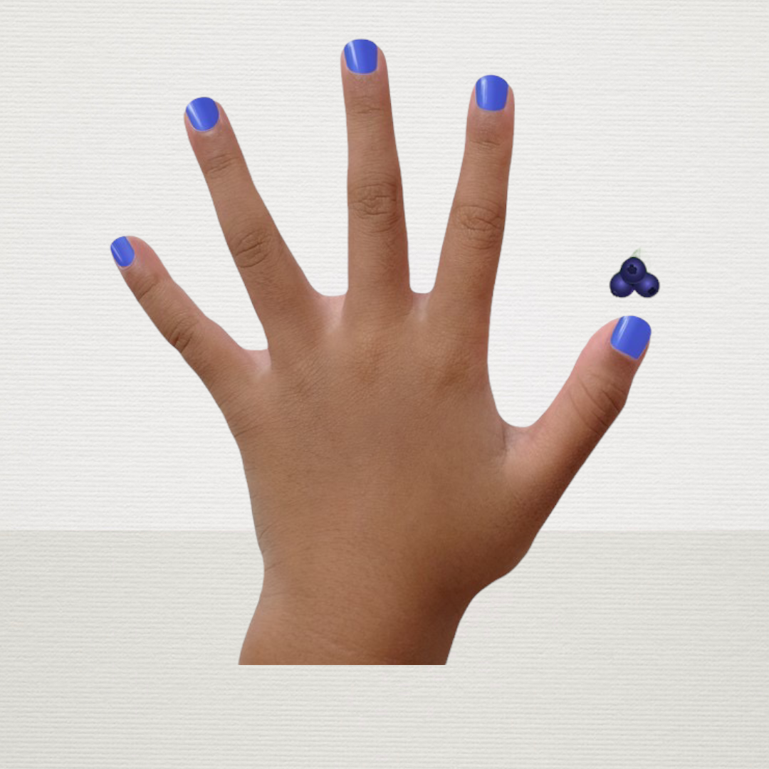Piggy Paint Bossy Blueberry Nail Polish