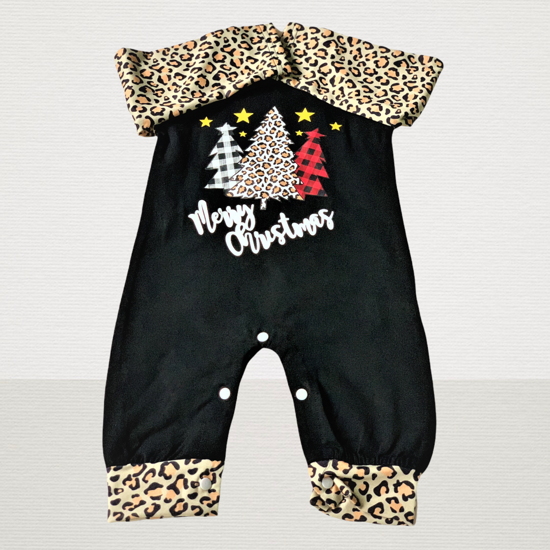 Animal Print Romper