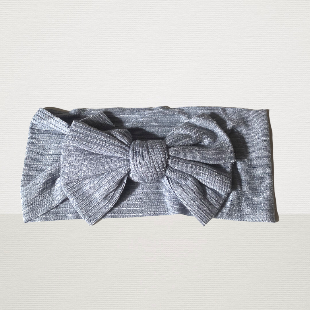 Ribbed Bow Headbands