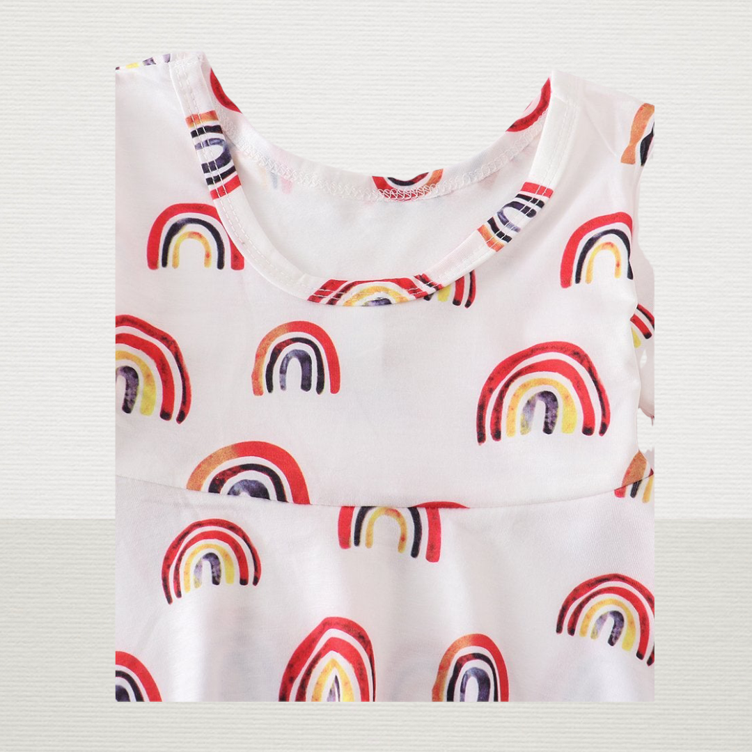 Rainbow Twirl Dress