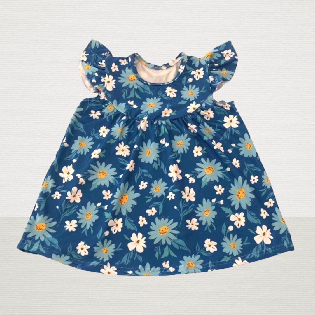Blue Flowers Dress
