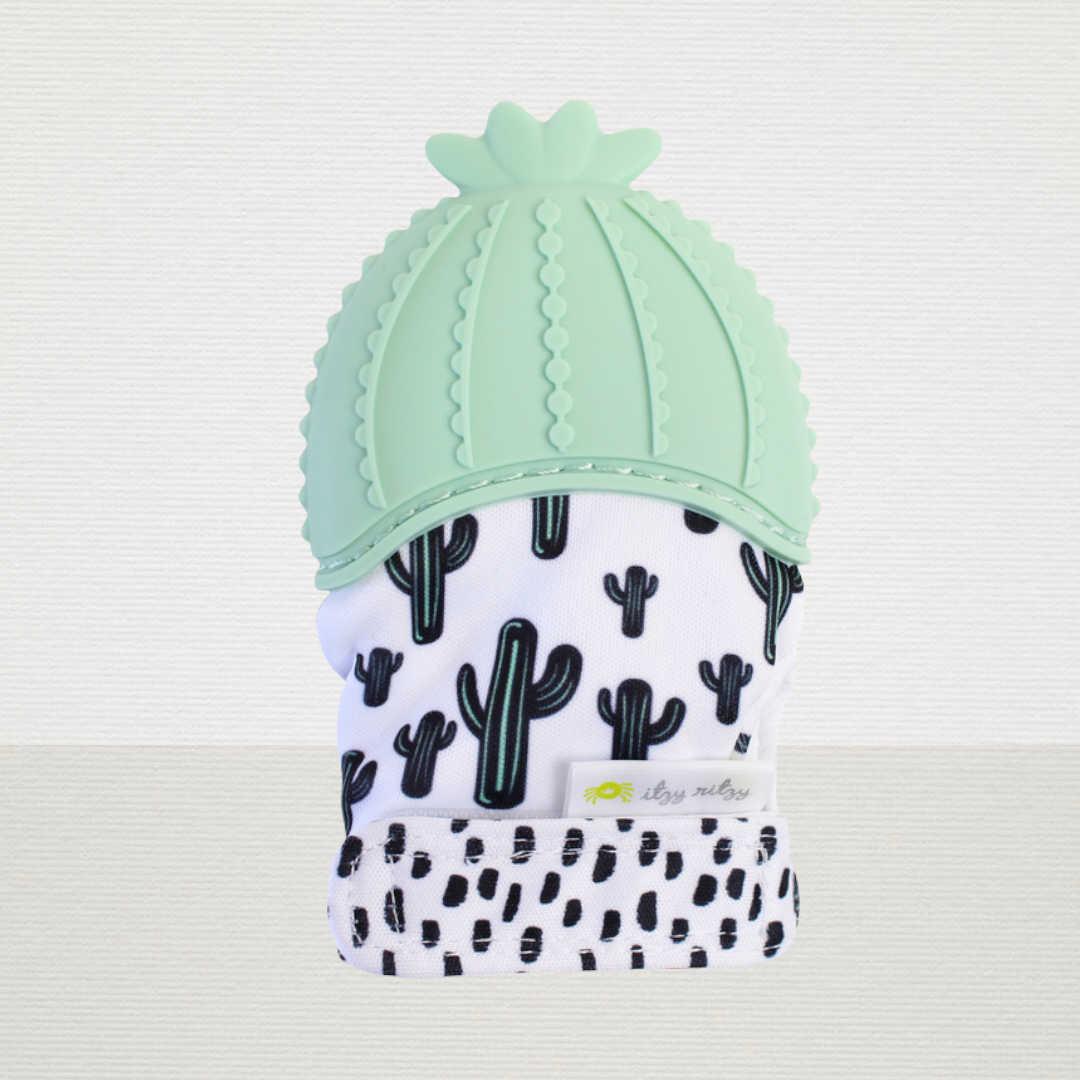 Teething Mitt (cactus)