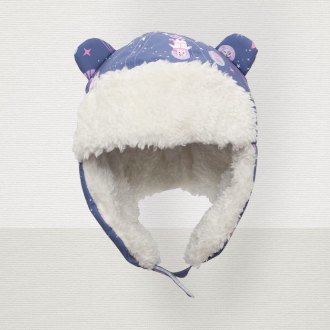 Trapper Hat Unicorn Indigo
