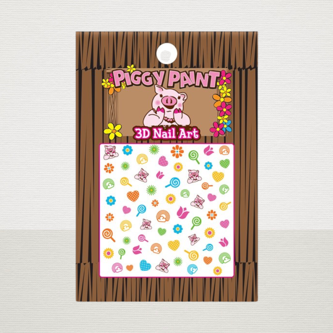 Piggy Paint Blossom Nail Art Decal