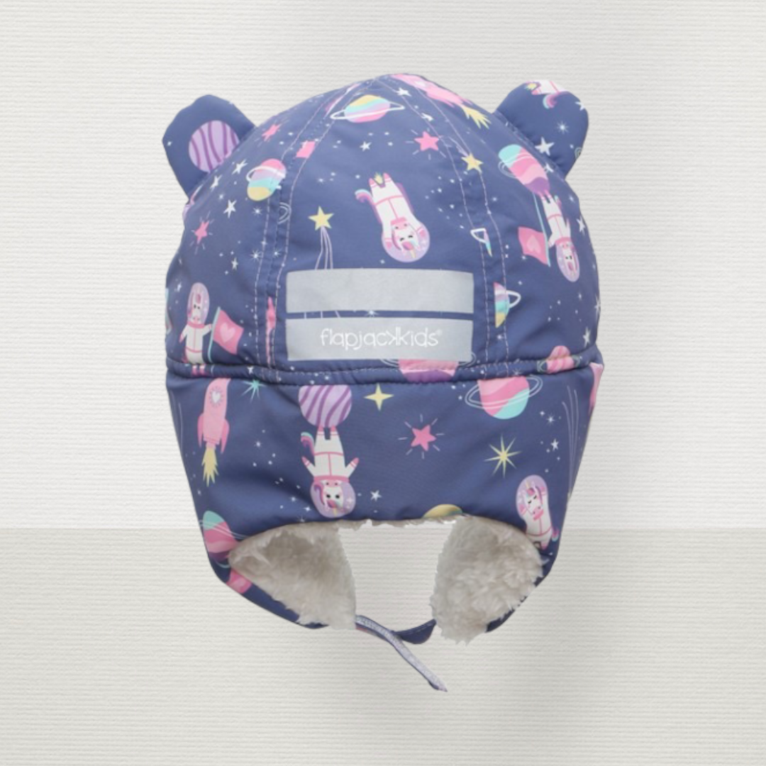 Trapper Hat Unicorn Indigo