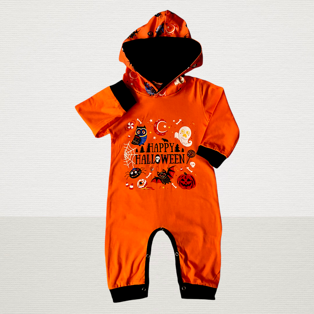 Halloween Hoodie Romper