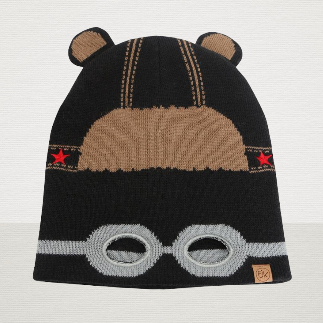 Beanie Black Bear