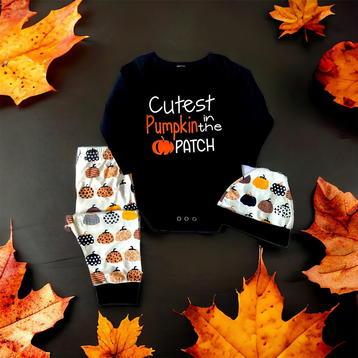 Fall Pumpkin Patch 3pc Set