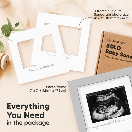 Solo Baby Sonogram Picture Frame