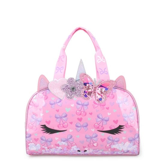 Miss Gwen Unicorn Confetti Medium Duffle