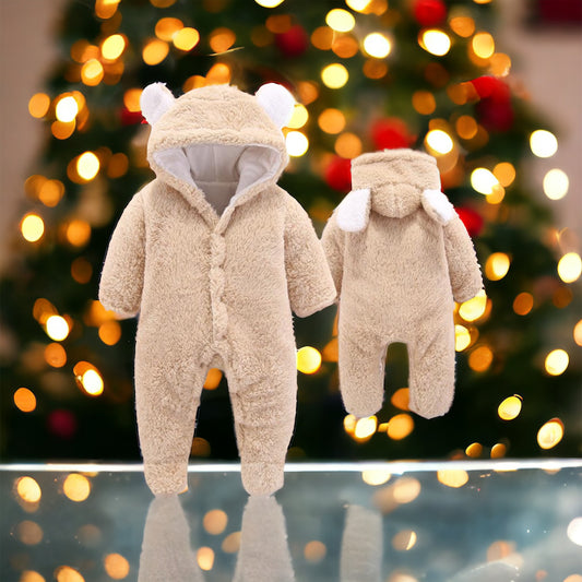 Bunny Jumpsuit (beary brown)