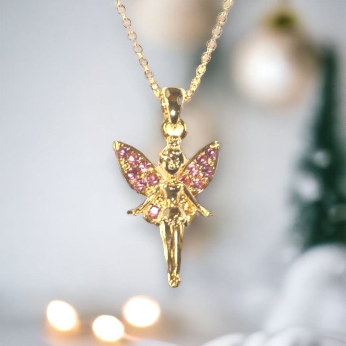 Diamond Fairy Necklace