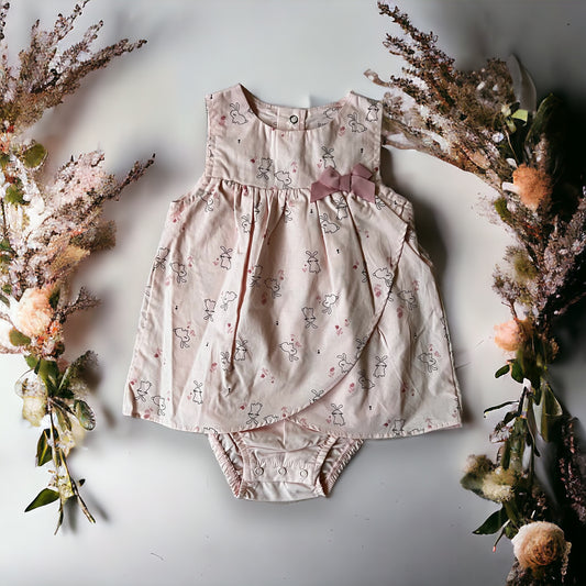Pretty Pink Bunny Dress