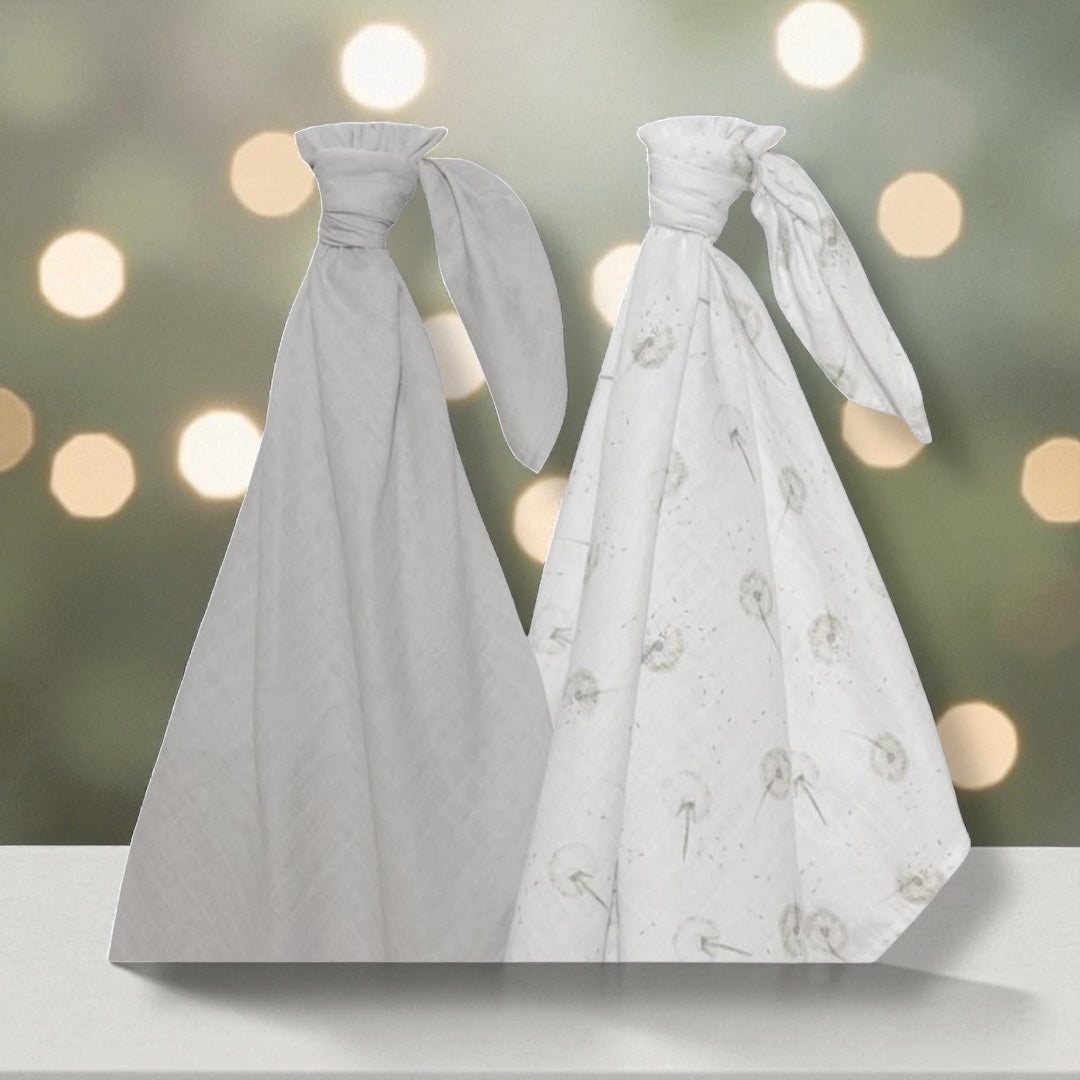 Organic Muslin 2pk Swaddle (dandelion)