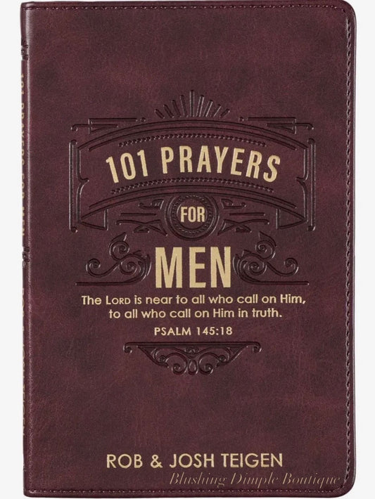101 Prayers For Men Inspirational Gift Book