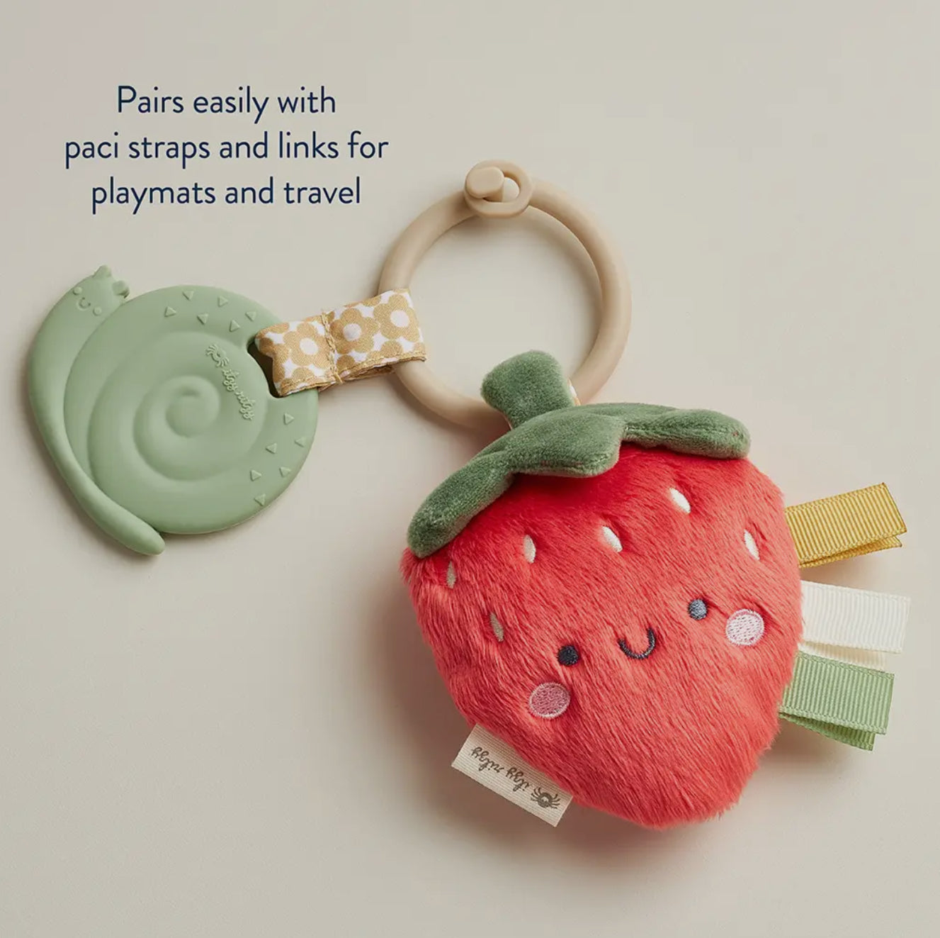 Itzy Pal Plush + Teether