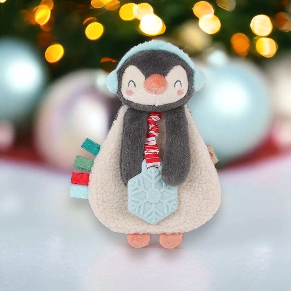 Itzy Ritzy Holiday Peguin Ityz Lovey