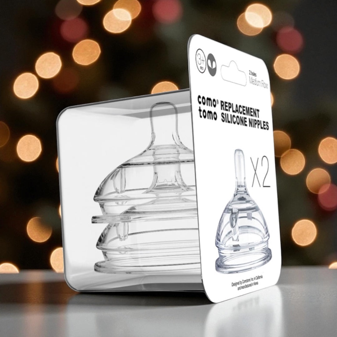 Comotomo 2pk Silicone Replacement Nipples