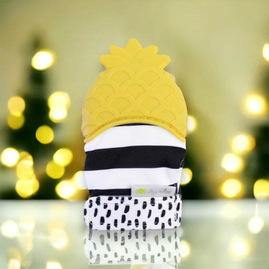 Teething Mitt (pineapple)