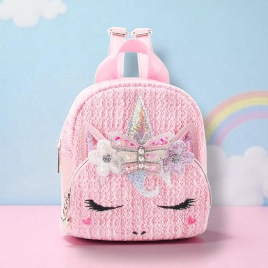 Unicorn Tweed Micro Mini Backpack