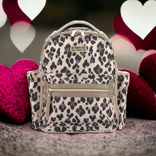 Mini Diaper Bag Backpack (Leopard)