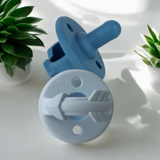 Sweetie Soother Pacifier Set 2pc Blue Arrows  0+ mo