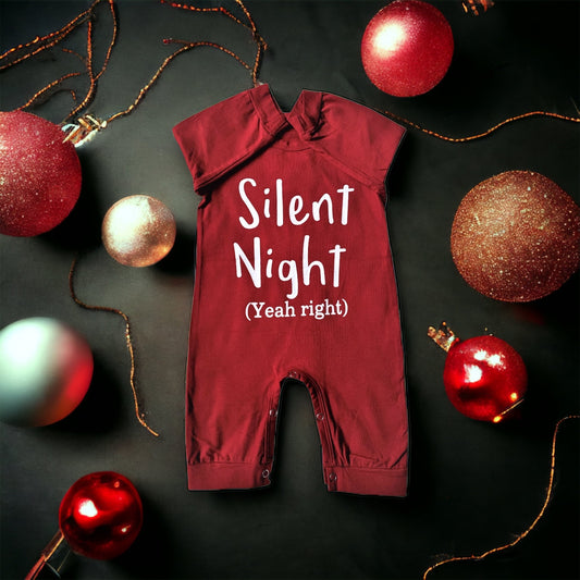 Christmas Silent Night Romper