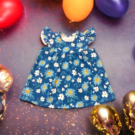 Blue Flowers Dress