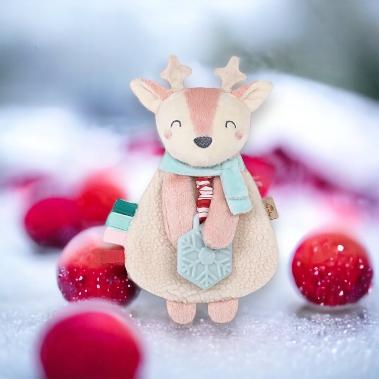 Holiday Itzy Ritzy Pink Reindeer