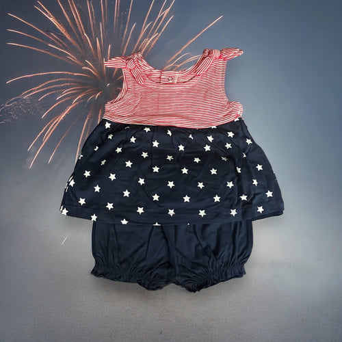 2 Pc Stars & Stripe Set