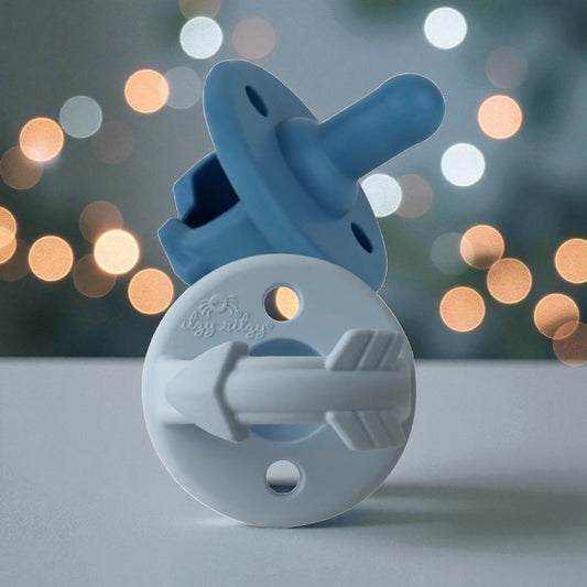 Sweetie Soother Pacifier Set 2pc Blue Arrows  0+ mo