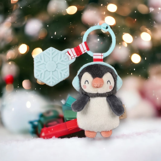 Holiday Peguin Itzy Pal Teether