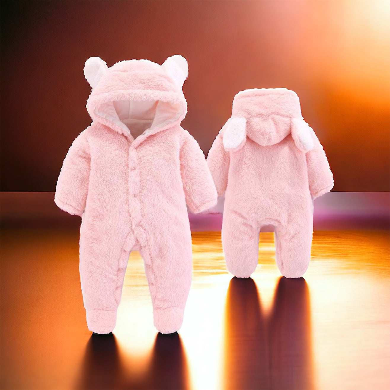 Bunny Jumpsuit (pastel pink)