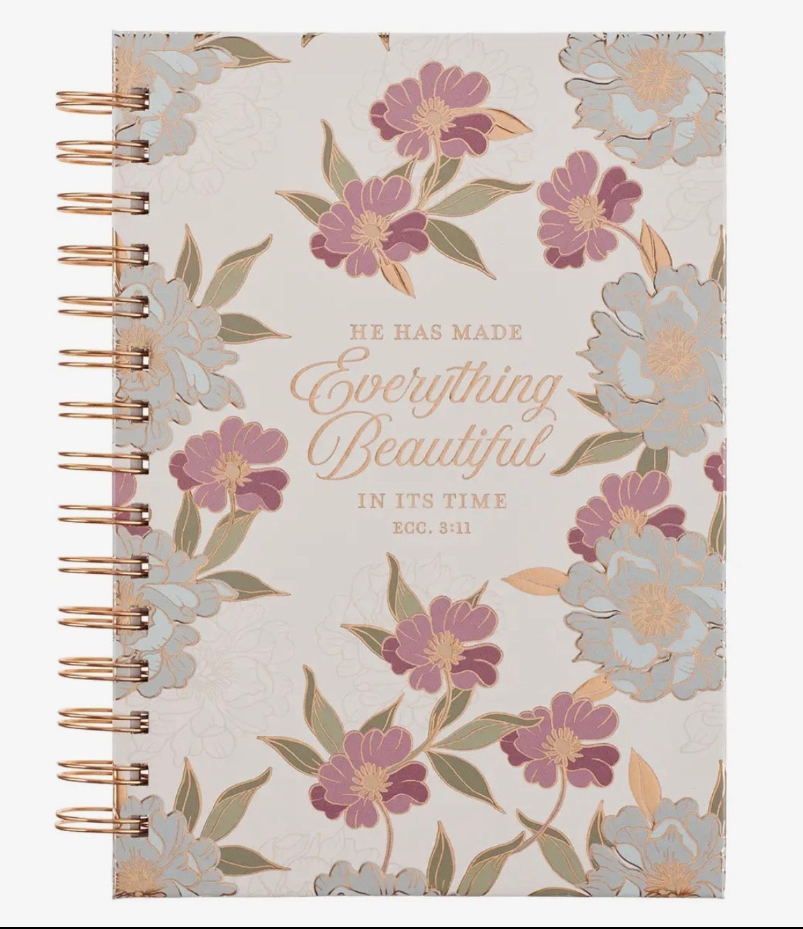 *NEW* Everything Beautiful Spiral Journal - Whimsical Blooms