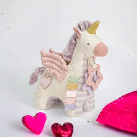 Link & Love Pegasus Activity Plush & Teether