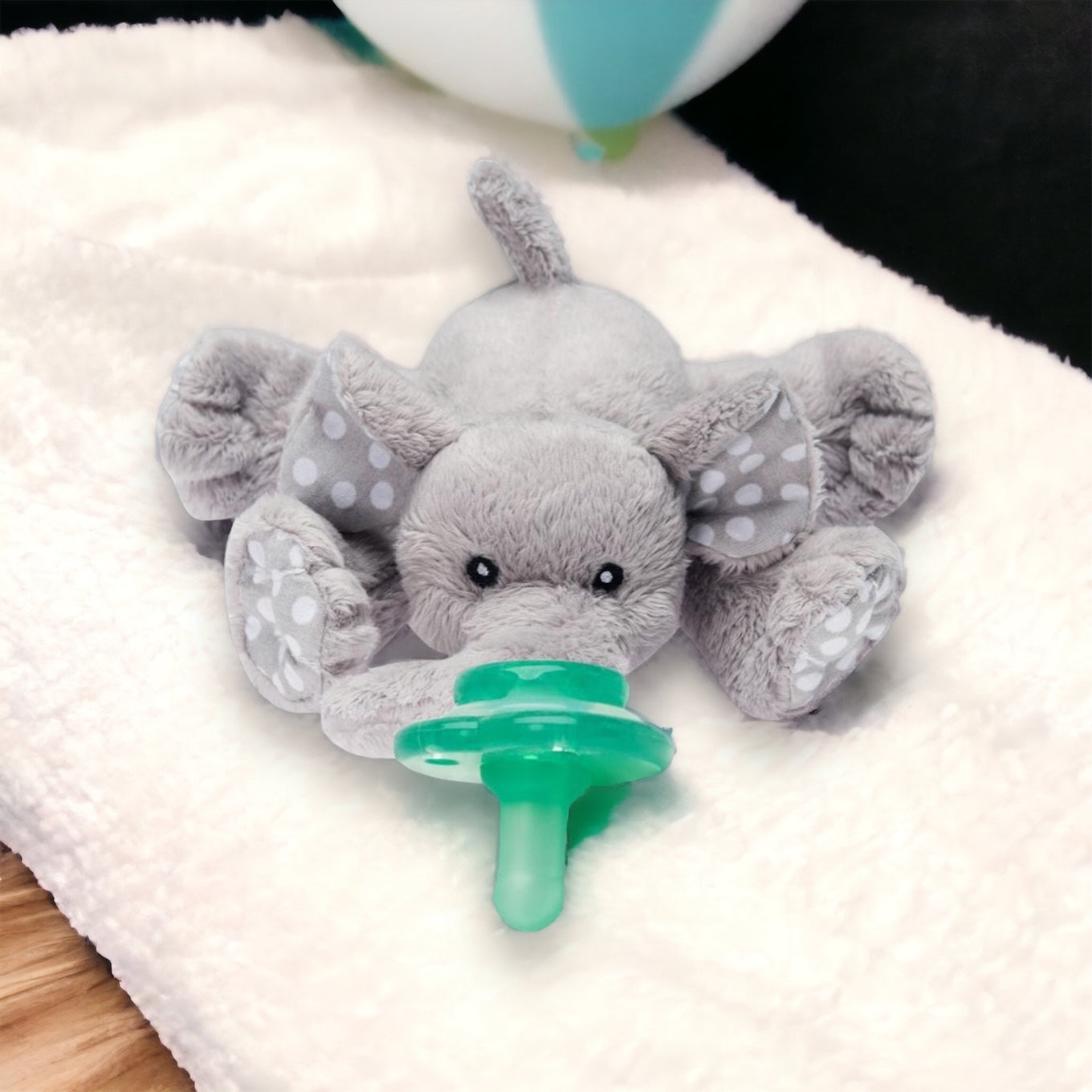 Paci Plushies Buddies Ella Elephant Blushing Dimple Boutique