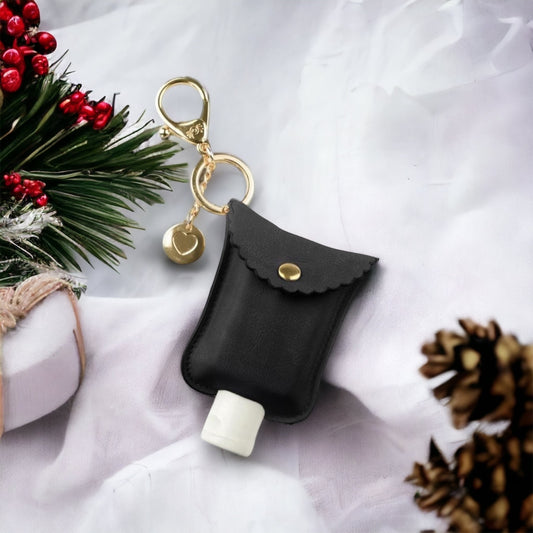 Cute ‘n Clean Hand Sanitizer Keychain (black)