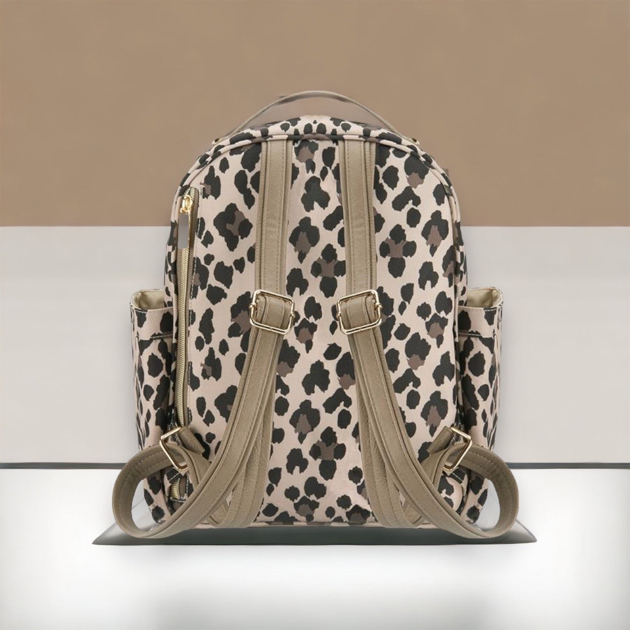 Mini Diaper Bag Backpack (Leopard)  MOST LOVED!