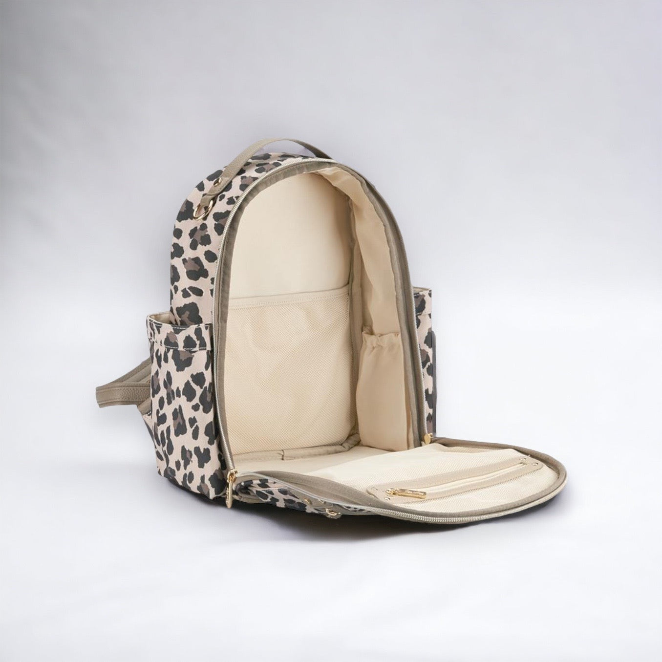 Mini Diaper Bag Backpack (Leopard)