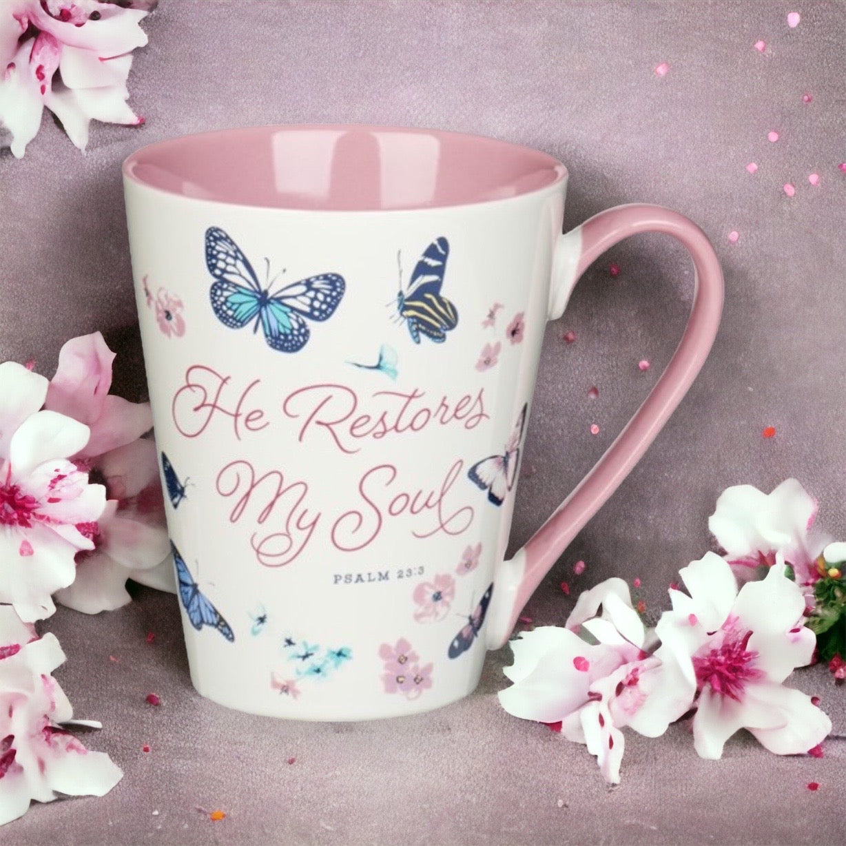 He Restores My Soul Mug