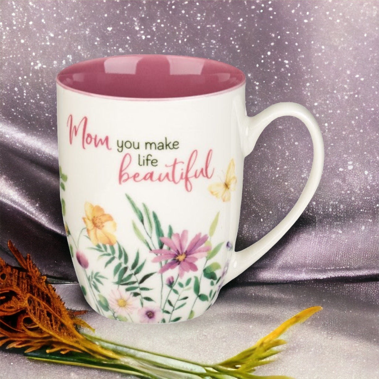 Mom Make Life Beautiful Mug