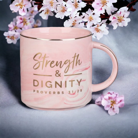 Strength & Dignity Pink Mug