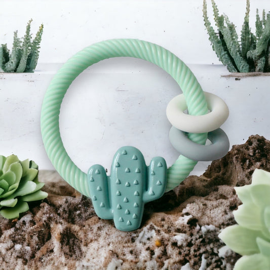 Rattle Teether (cactus)