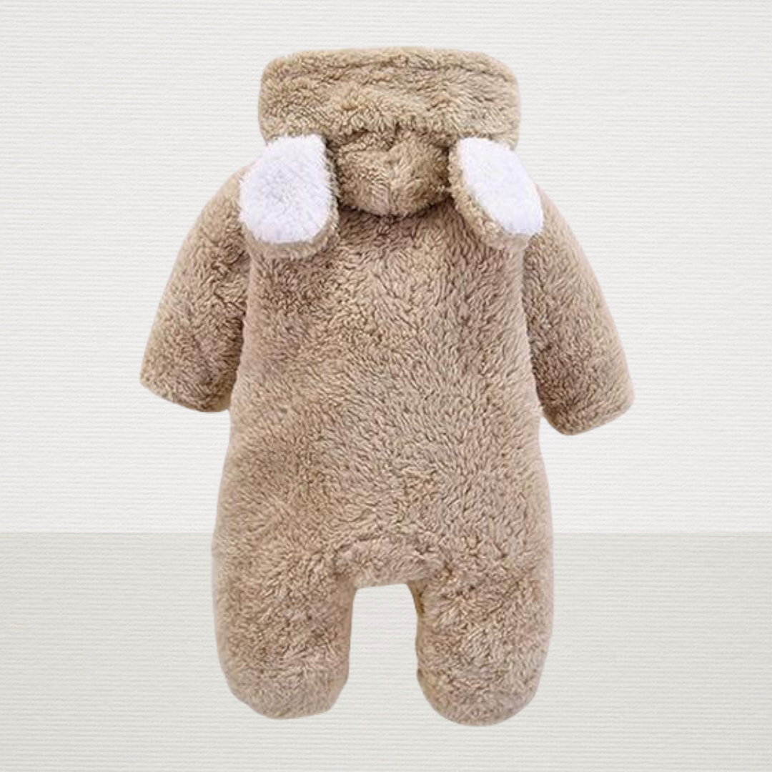 Bunny Jumpsuit (beary brown)
