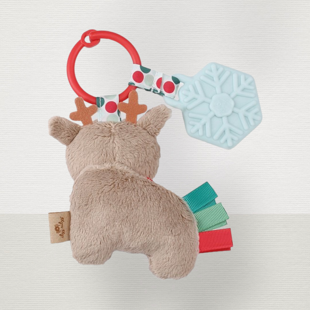 Holiday Reindeer Itzy Pal Teether