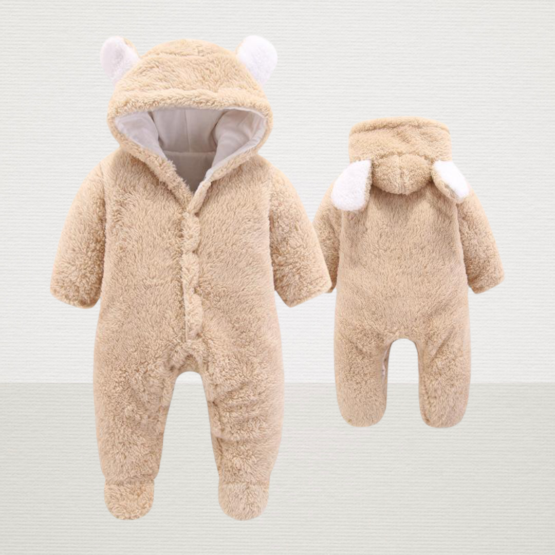 Bunny Jumpsuit (beary brown)