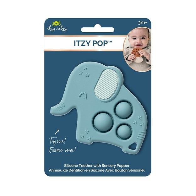 Itzy Pop Elephant Teether Toy