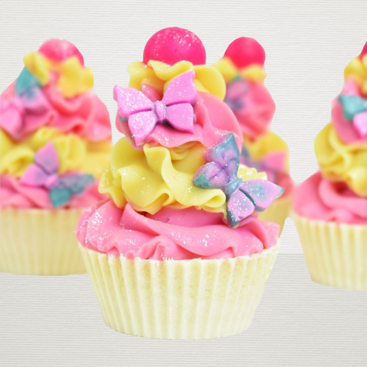 Butterfly Kisses Artisan Cupcake Soap