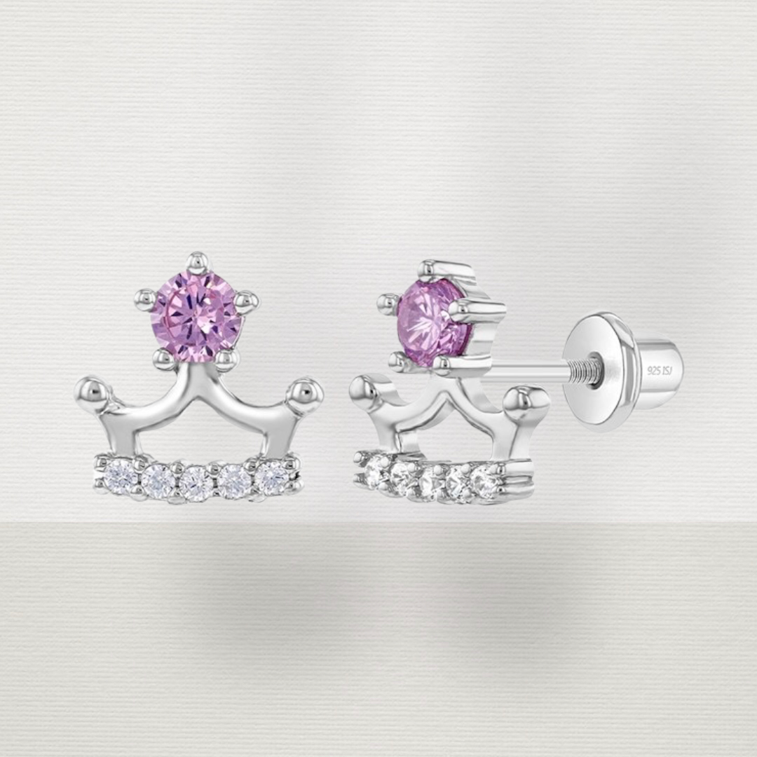 Royal Crown Earrings